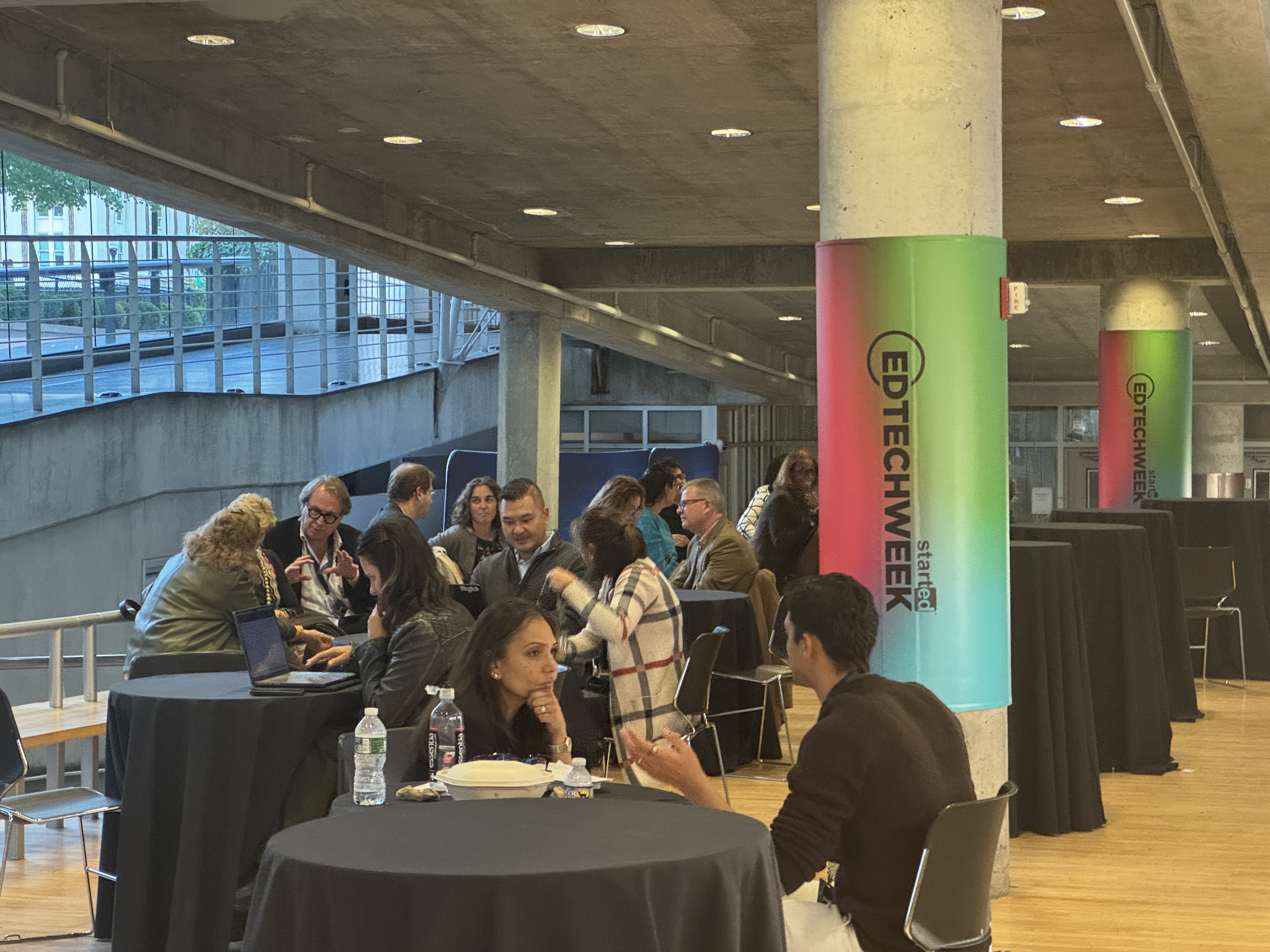 Candid photo from EdTech Week