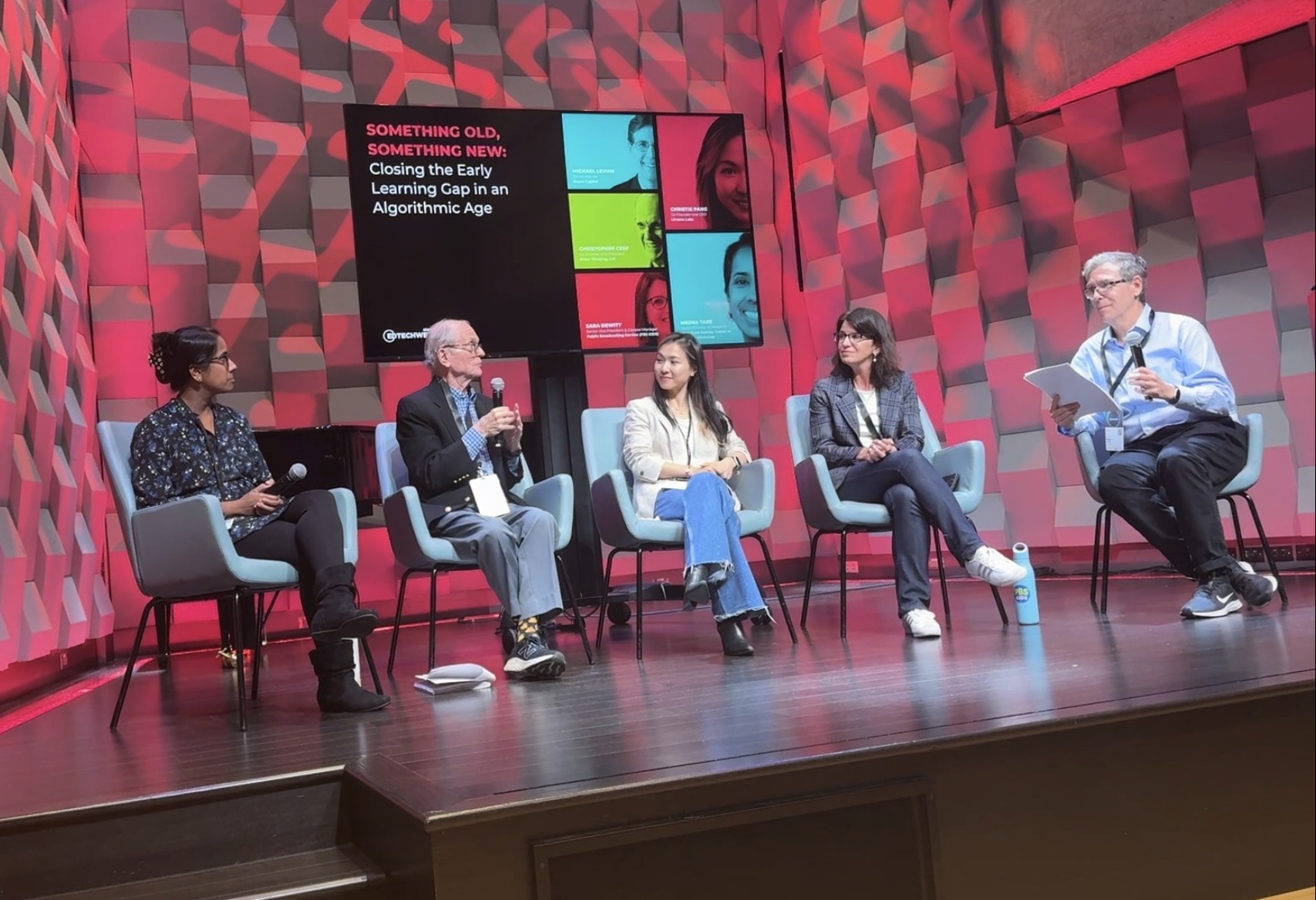 Sara DeWitt speaking at EdTech Week